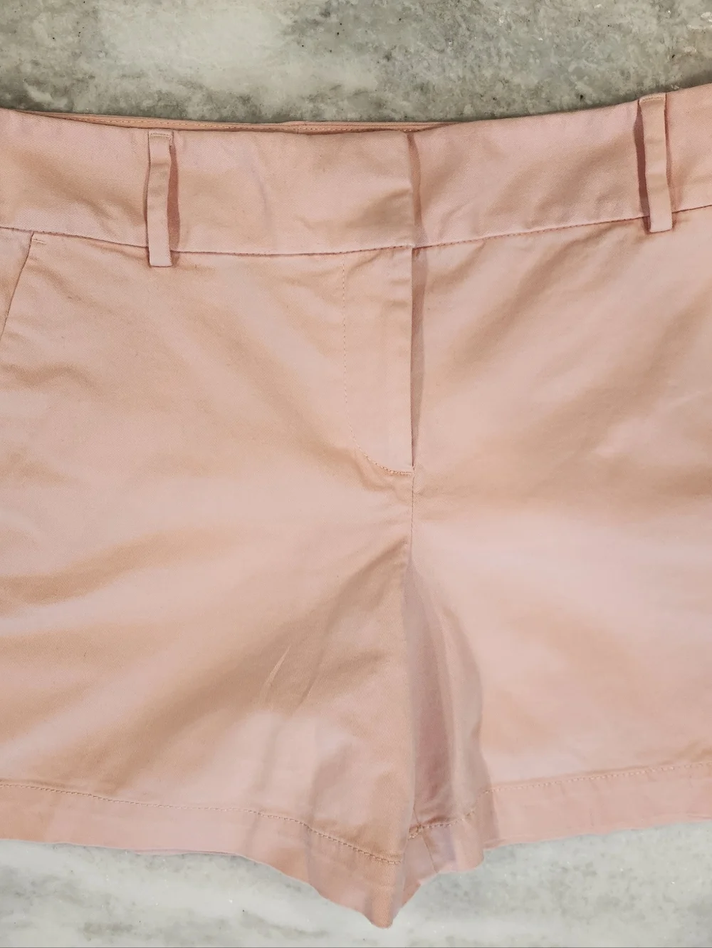 LOFT Riviera Pale Pink Shorts With 6" Inseam - Picture 4 of 8